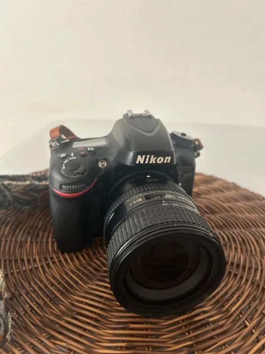 Câmera fullframe D610 com Lente Nikon 24-85mm f/3.5-4.5G ED VR