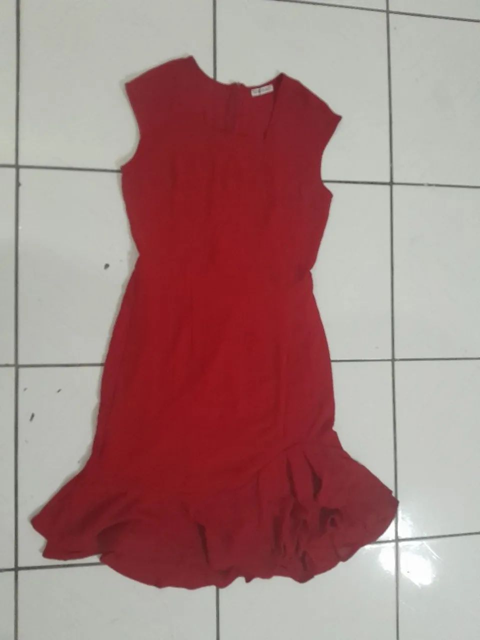 Vestido 42 tecido fino 