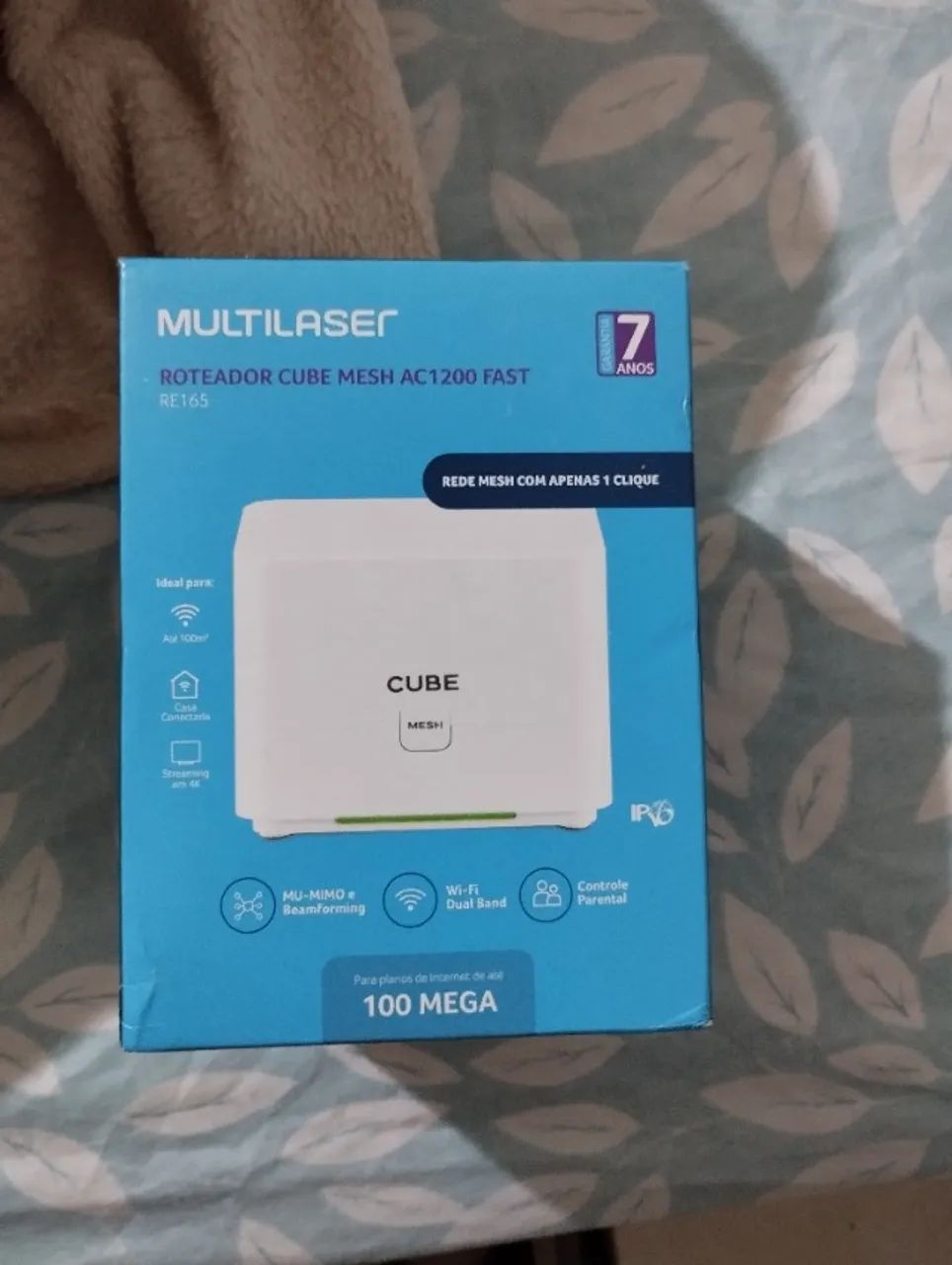 Multilaser Cube Mesh Router Ac1200 Fast Re165 Wireless64317906349954122