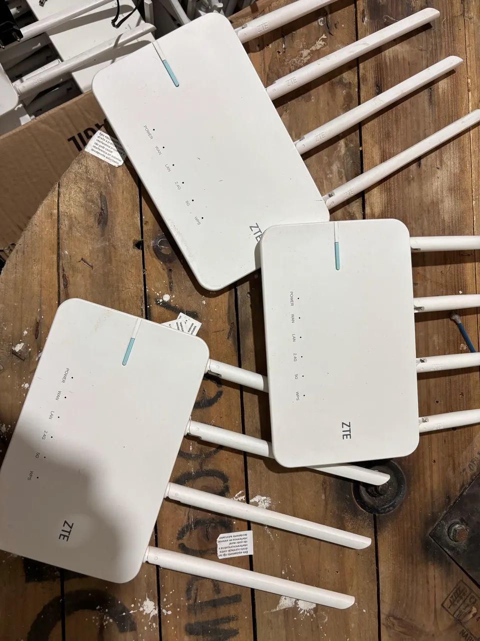 Roteador ZTE MESH GIGA 2.4 e 5G - Semi novos com fonte