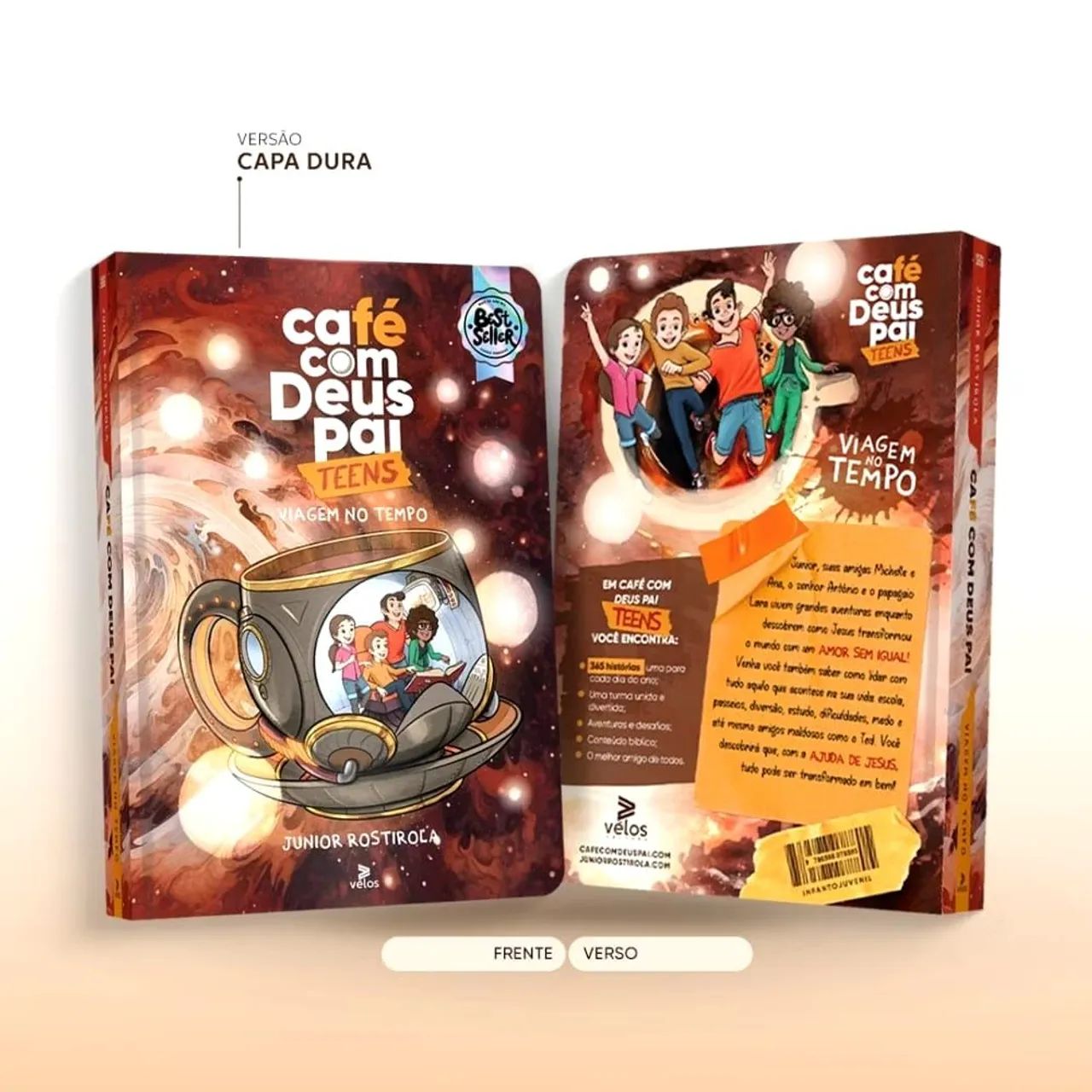 Café com Deus Pai Teens DEVOCIONAL INFANTOJUVENIL 2025 - Foto 2