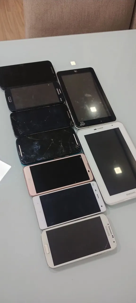 7 celulares 2 tablets