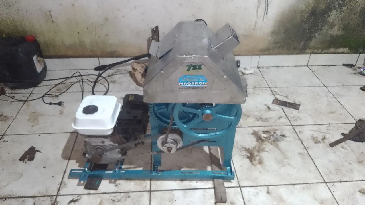 Engraçado de cana motor gasolina todo revisado 