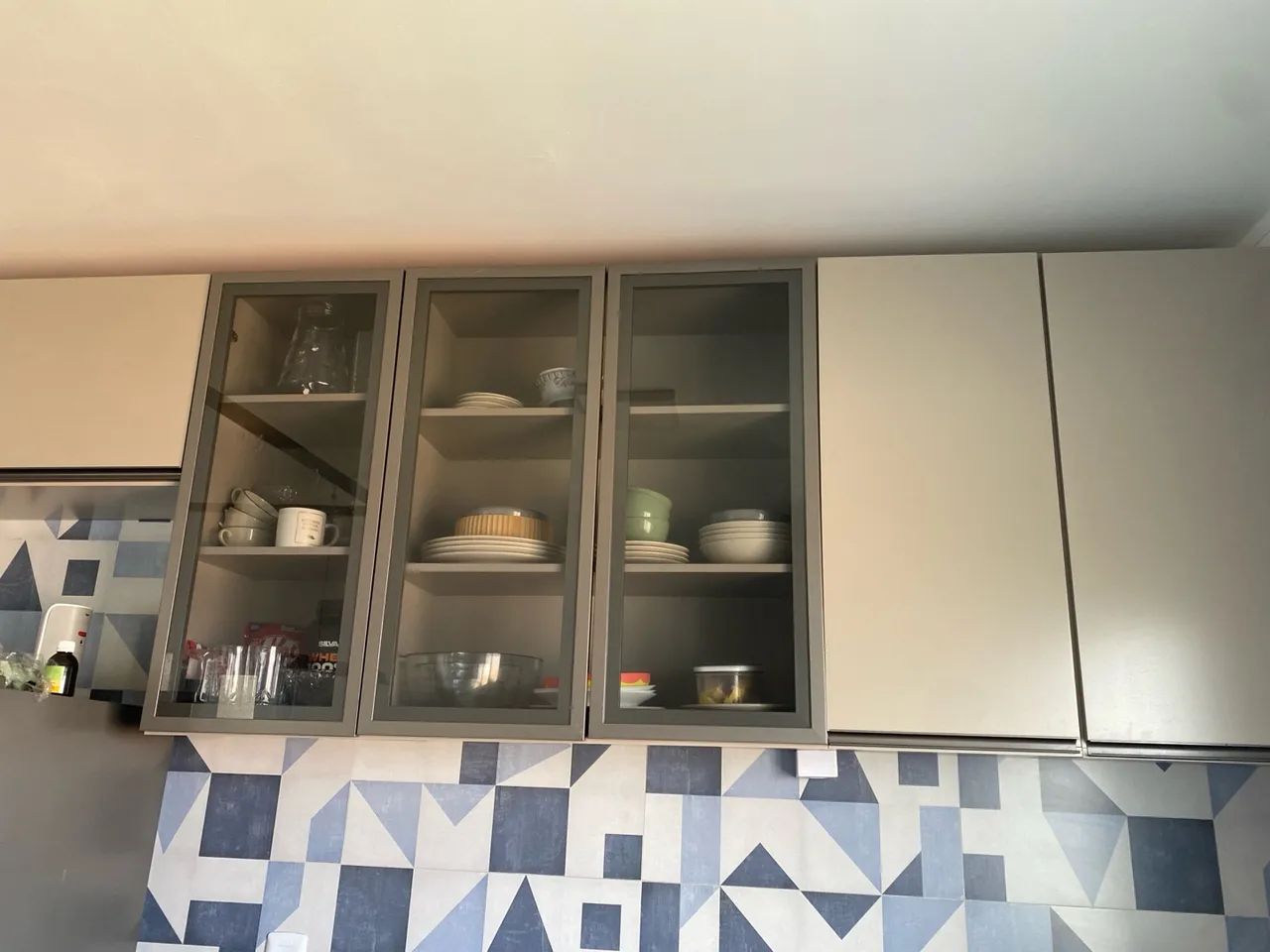 Armário de Cozinha com Vidro - Novo - Foto 3