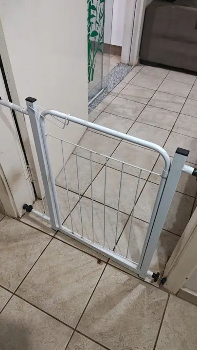 Grade De Proteção para Pet Cães Para Portas Portão até 80cm