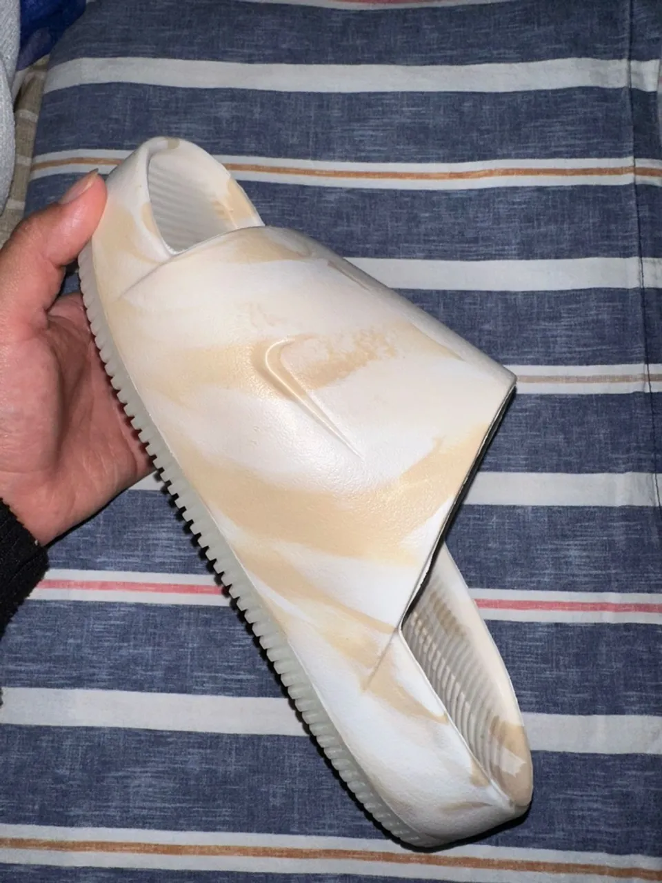 Chinelo Nike Air Force 1 Slide Marble