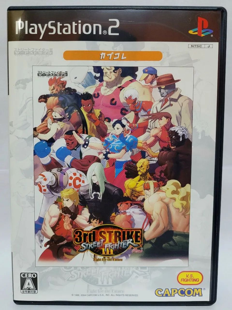 Capcom vs. SNK 2 e Street Fighter 3rd Strike - Box original
