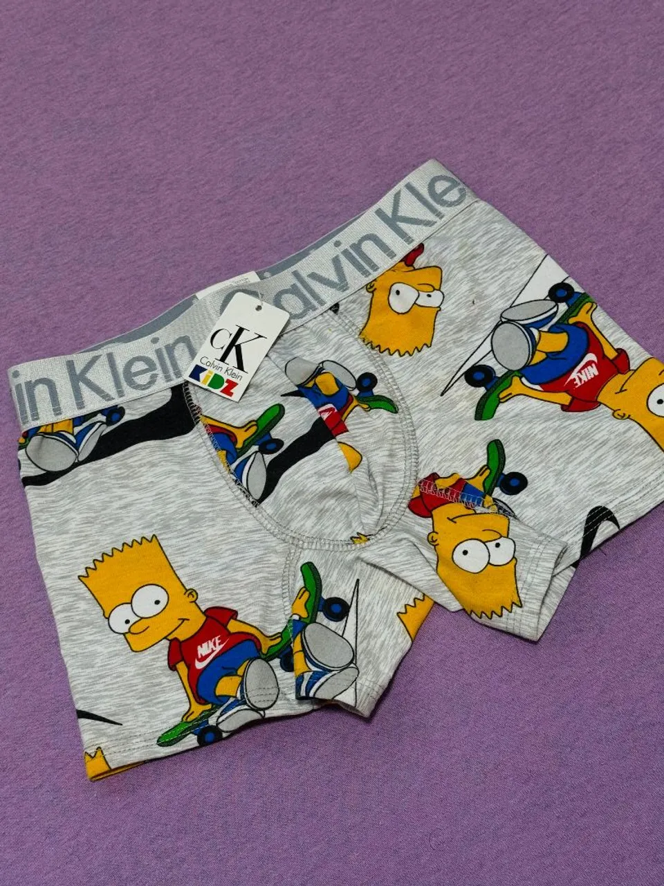 Cueca Boxer Calvin Klein Bart Simpson