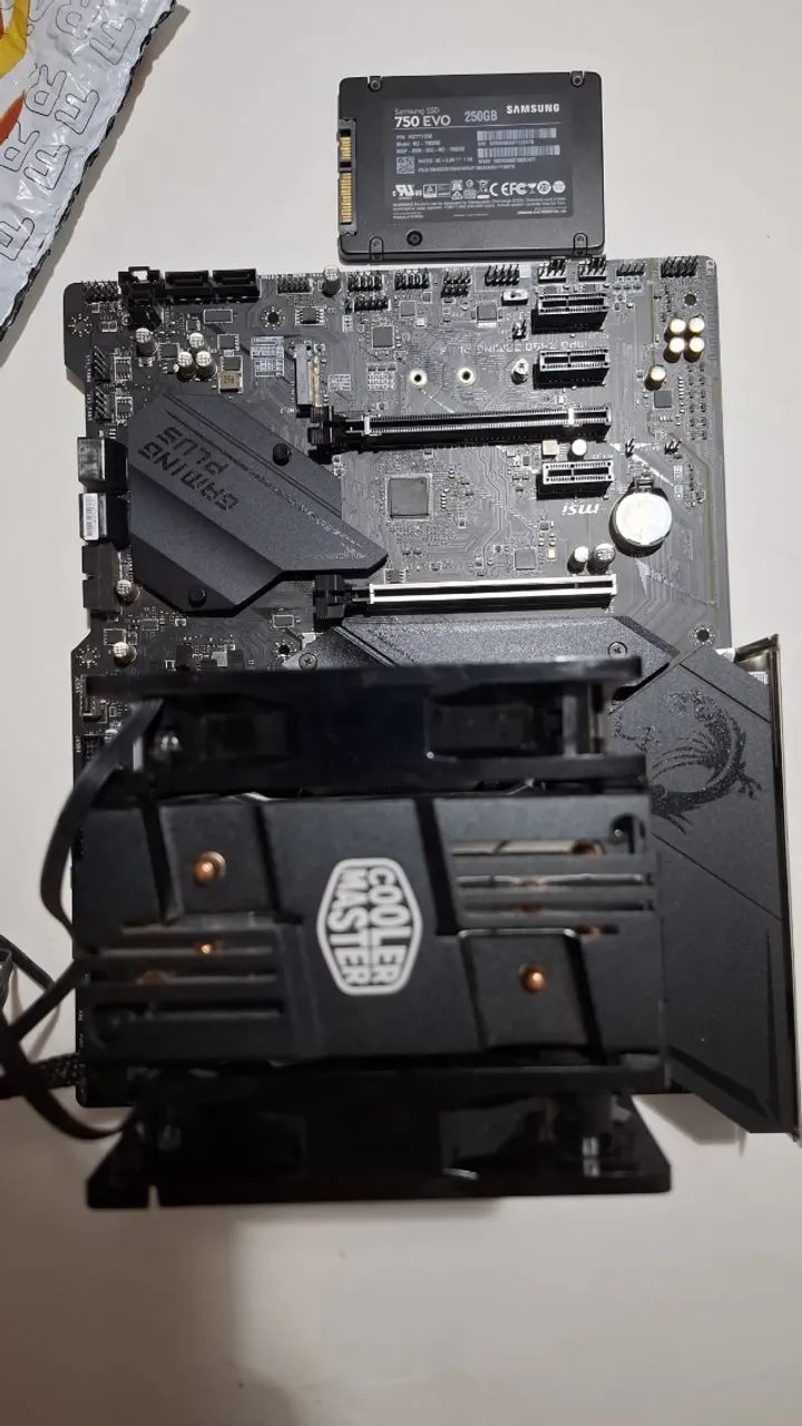 Kit Intel Core I7 10700 + Z490 Msi Gaming PLUS e outros - Foto 5