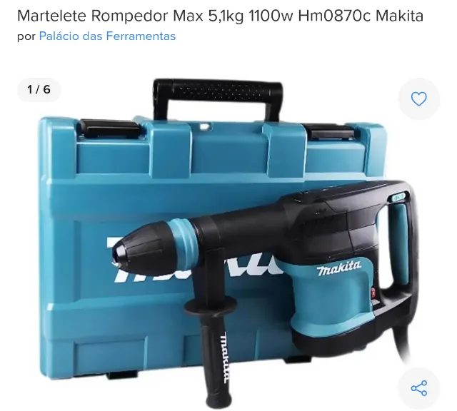 Martelete Makita 5kg