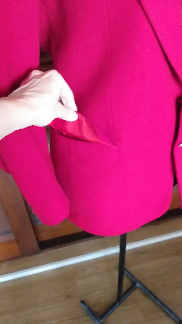 Casaco Feminino Vermelho - Foto 2