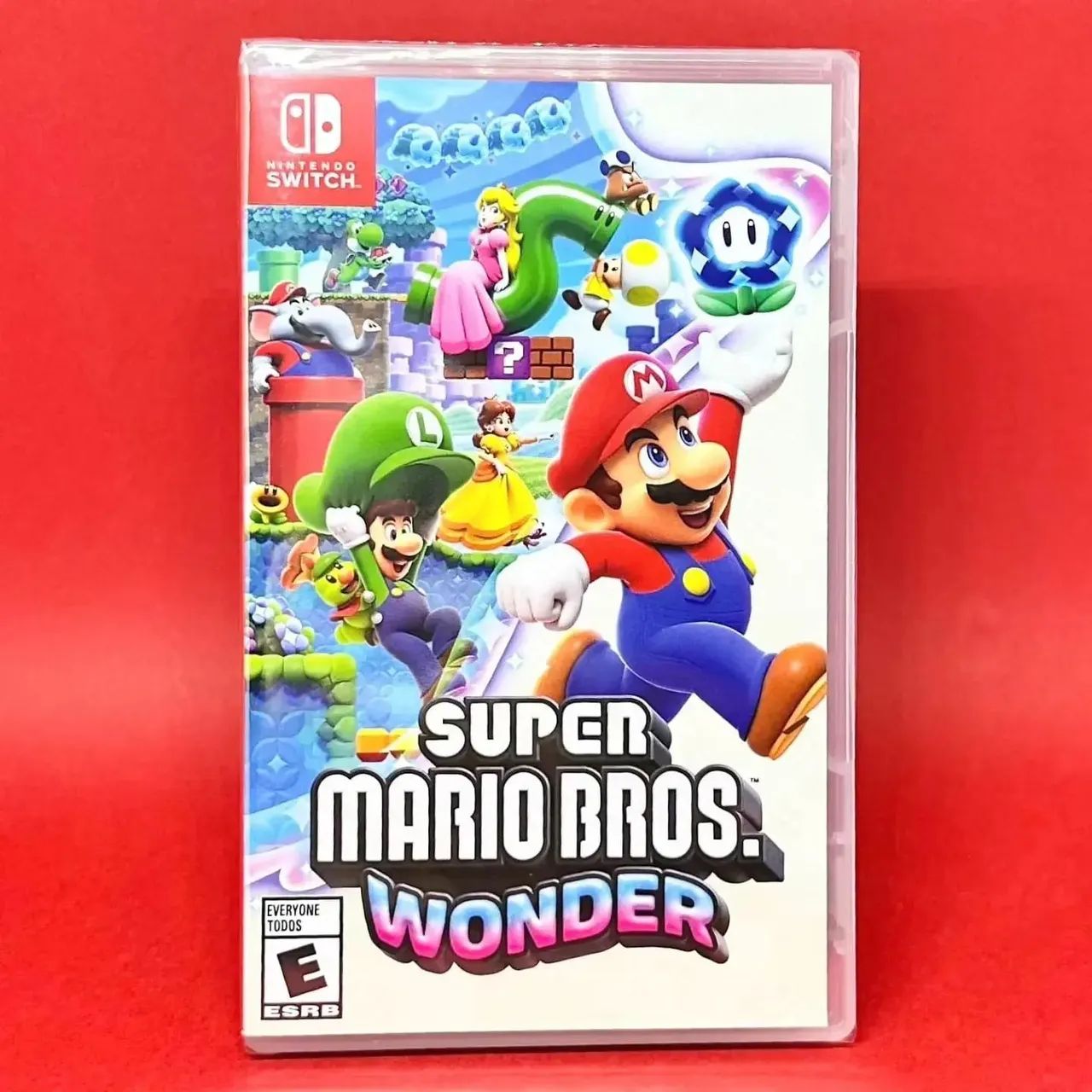 Lacrado novo Super Mario Bros. Wonder - Nintendo Switch