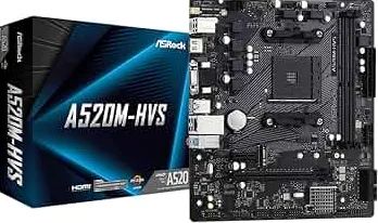 Placa mae AM4 A520M Asrock c\ Garantia 
