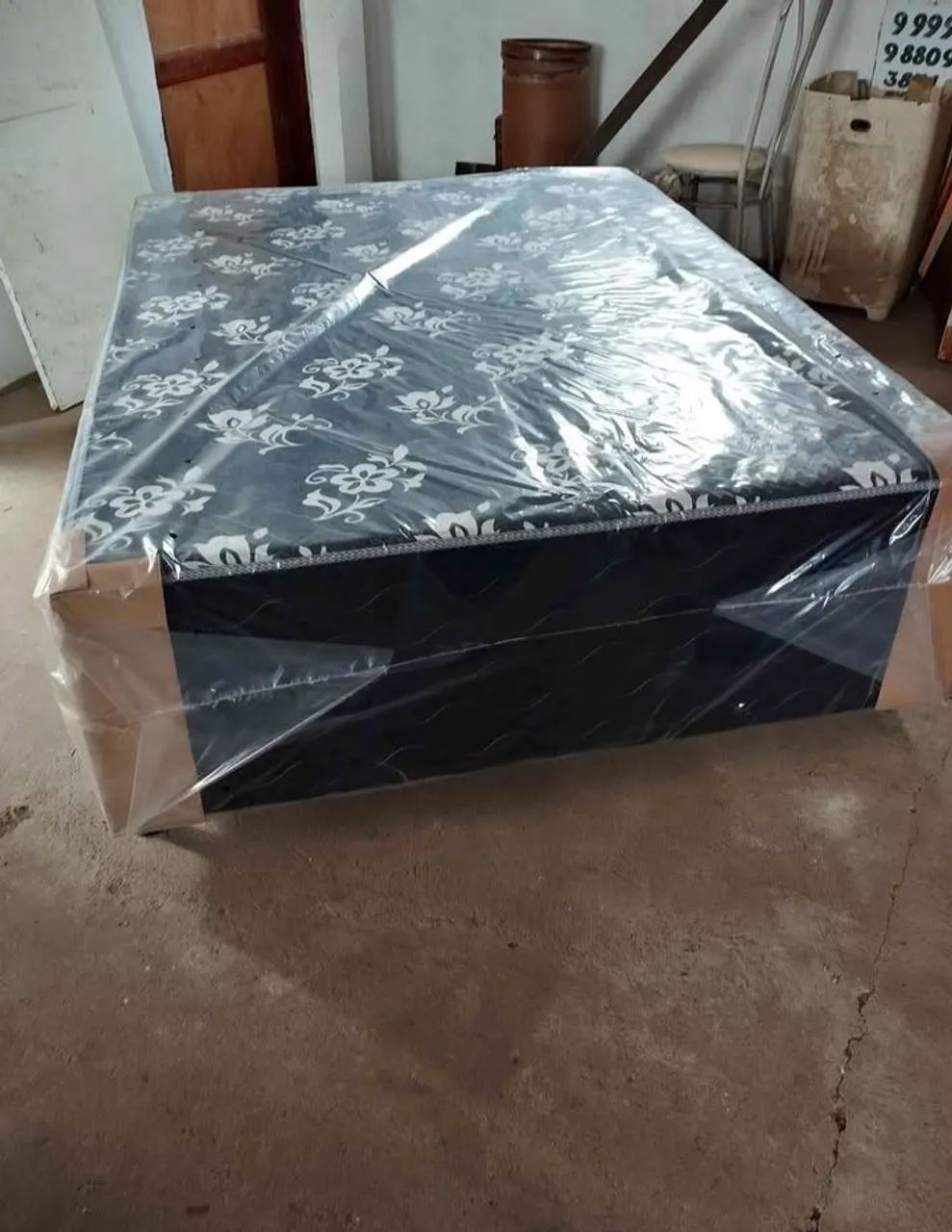 Nova de fábrica Cama Box Casal - espuma D33  - Foto 3