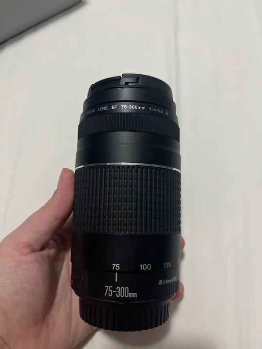 Lente Canon EF 75-300mm f/4-5.6 - Zoom para suas aventuras! - Foto 2