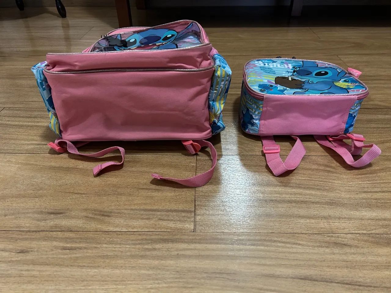 Kit Mochila e Lancheira Stitch Disney - Foto 3