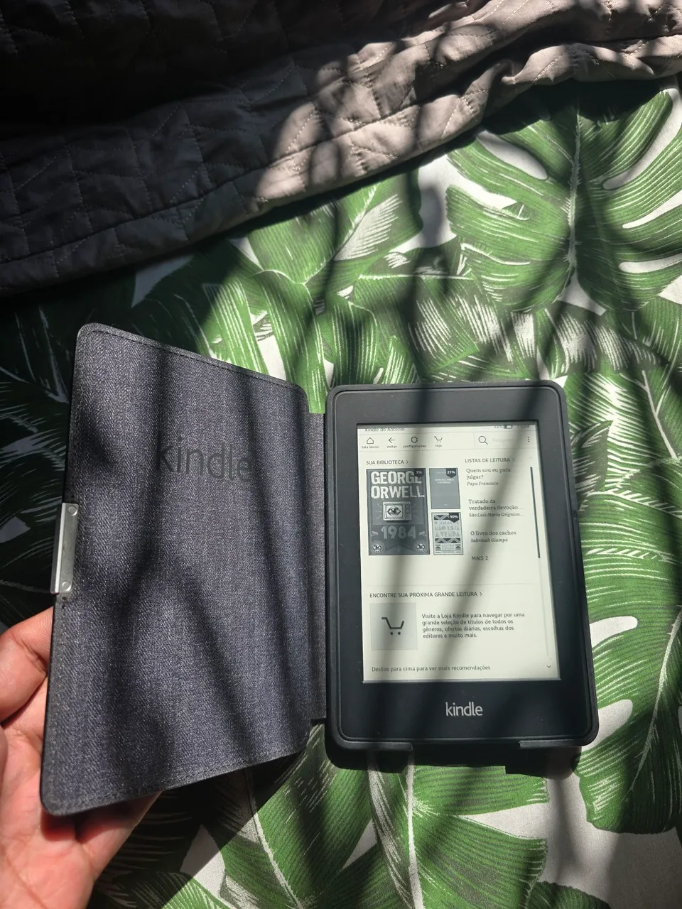 Kindle com capa original 4Gb