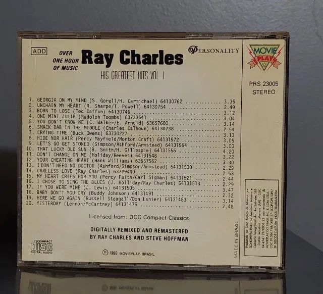 Ray Charles - Greatest Hits, Volume 1 - Foto 3