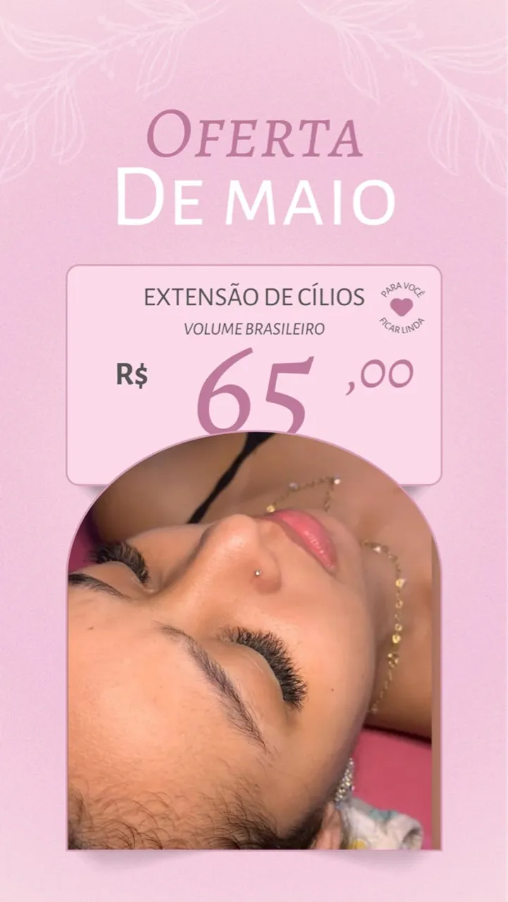 Extensão de cílios