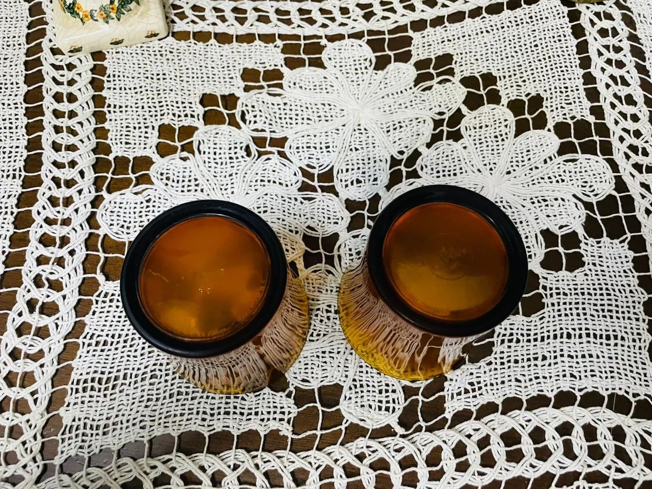 Conjunto de 2 Copos Âmbar para Cozinha - Foto 2