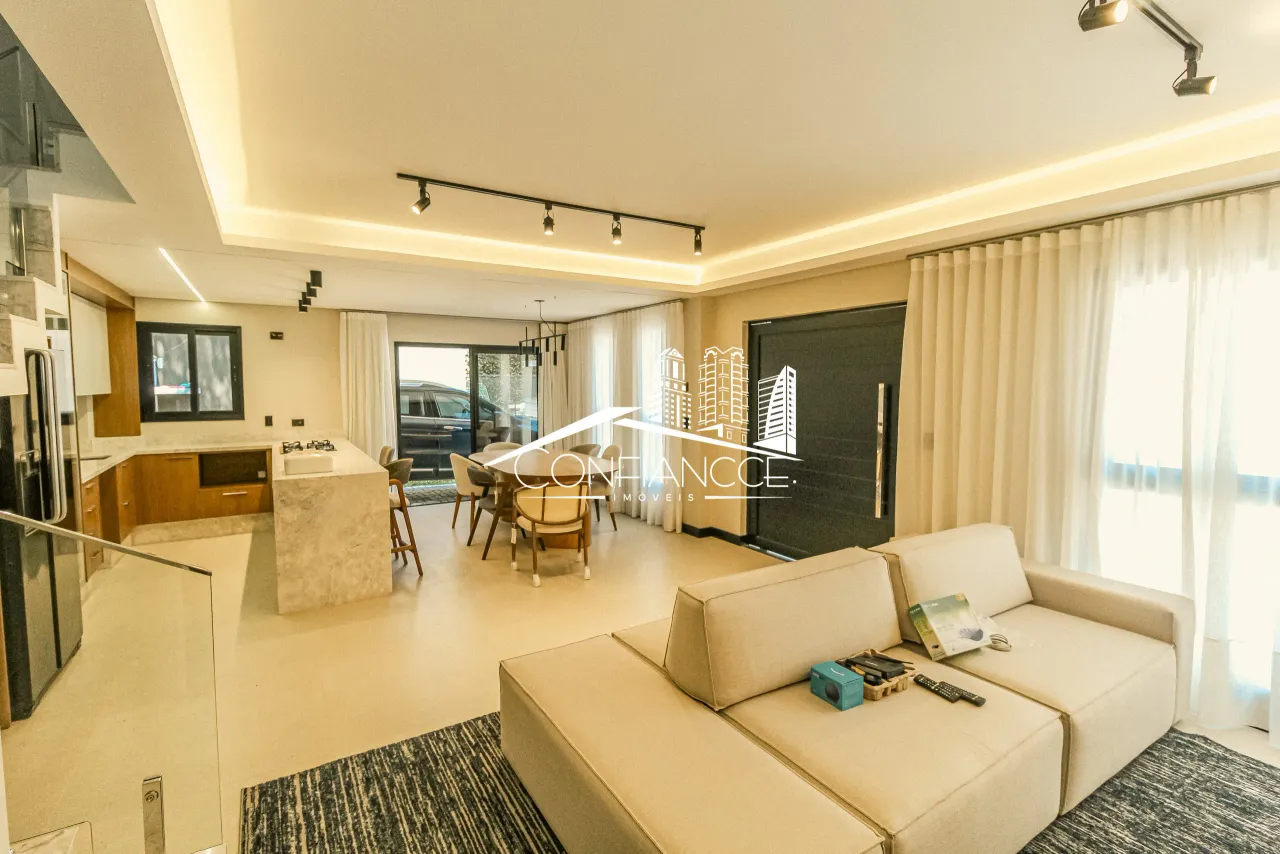 Casa mobiliada para alugar Santa Felicidade, Curitiba/PR | Confiancce imóveis