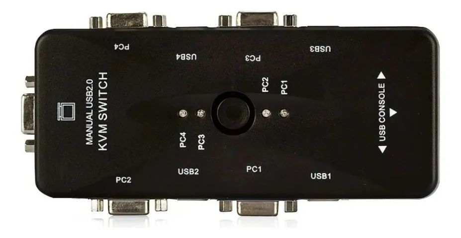 Switch Kvm Usb 4 Portas Vga - Kvm41ua - Usb 2.0 4354 - Foto 2