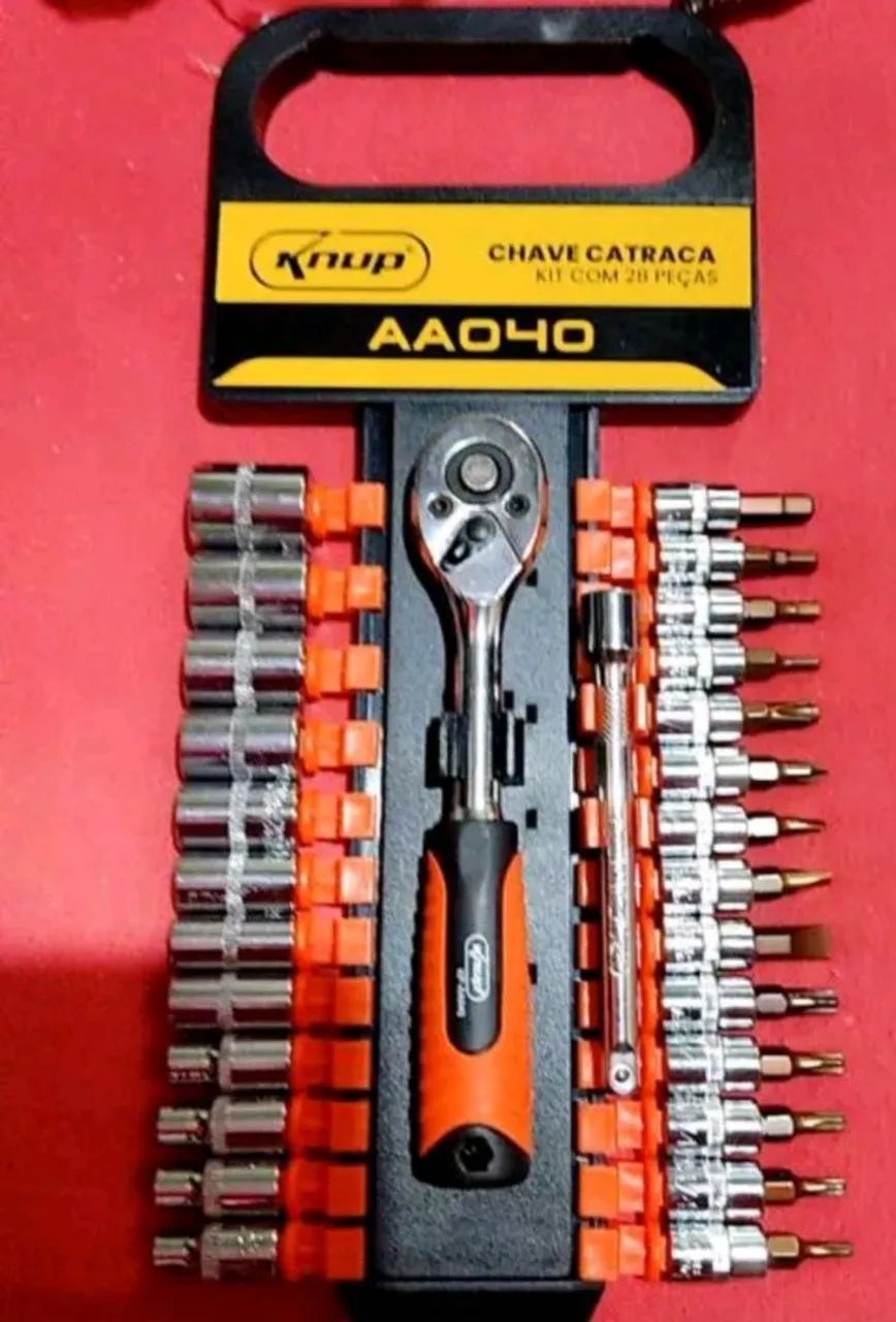 Kit Chave Catraca Knup 1/4 profissional - Foto 6