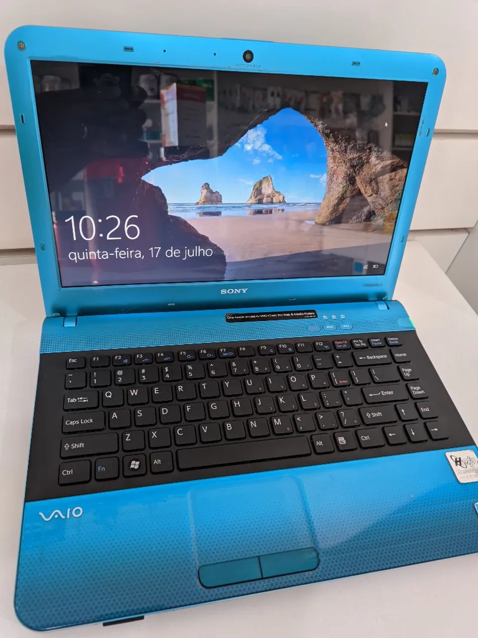 Notebook Sony Vaio 8gb Processador i3 Bateria Perfeita +