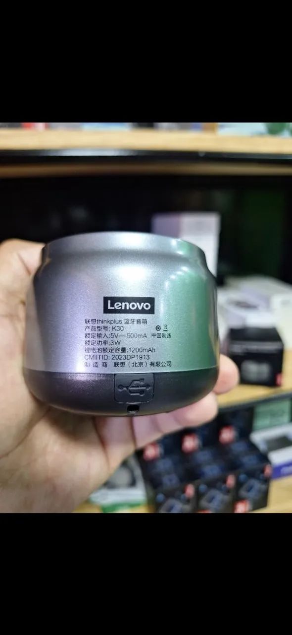 Caixa de Som Bluetooth Lenovo Thinkplus K30 - Foto 3