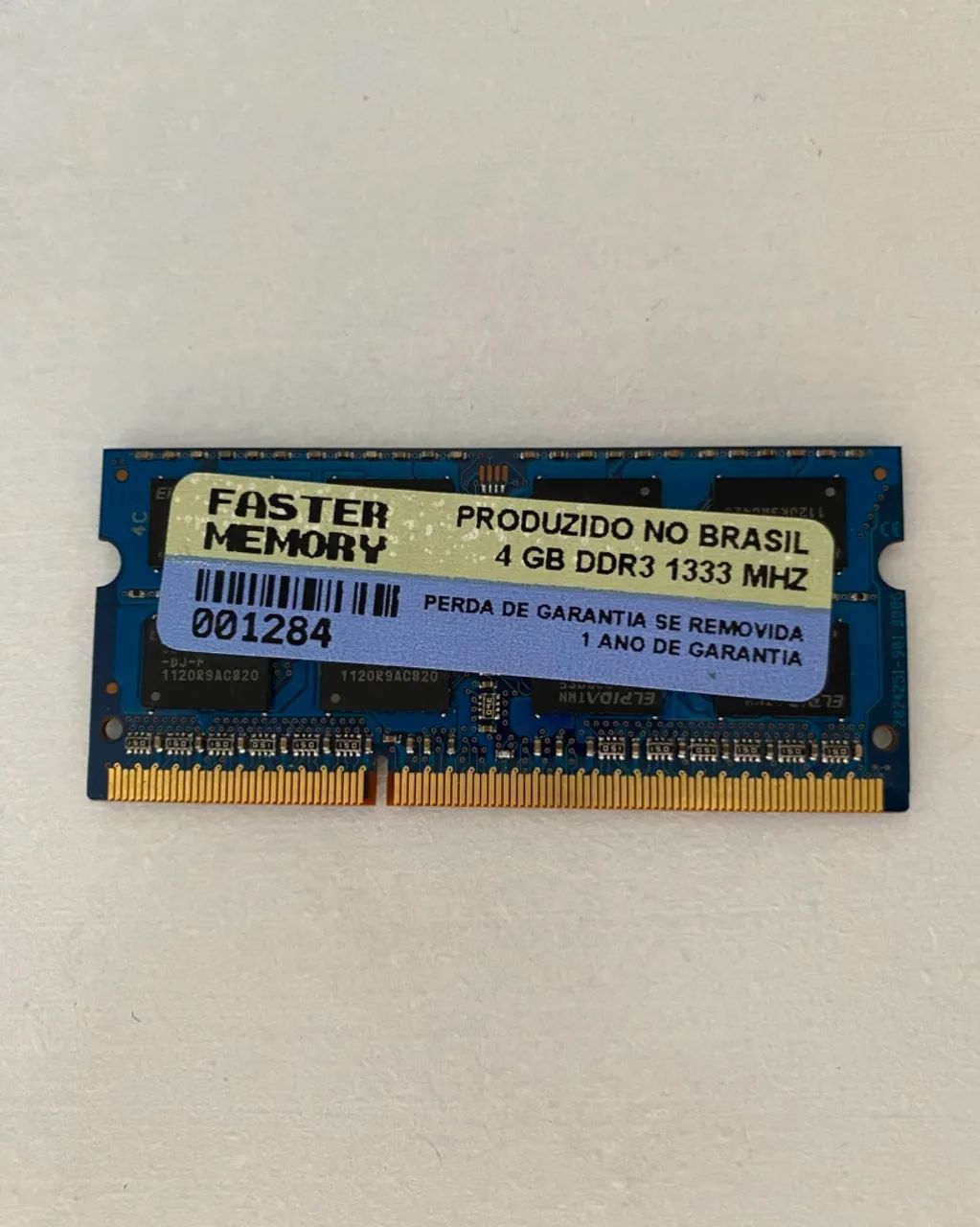4GB DDR3 1333MHz RAM Memory64168576432385120