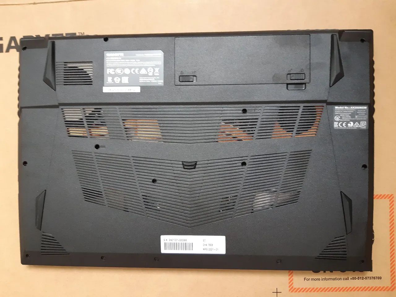 Notebook Gigabyte i7 tela 17 RTX3060 - Foto 4