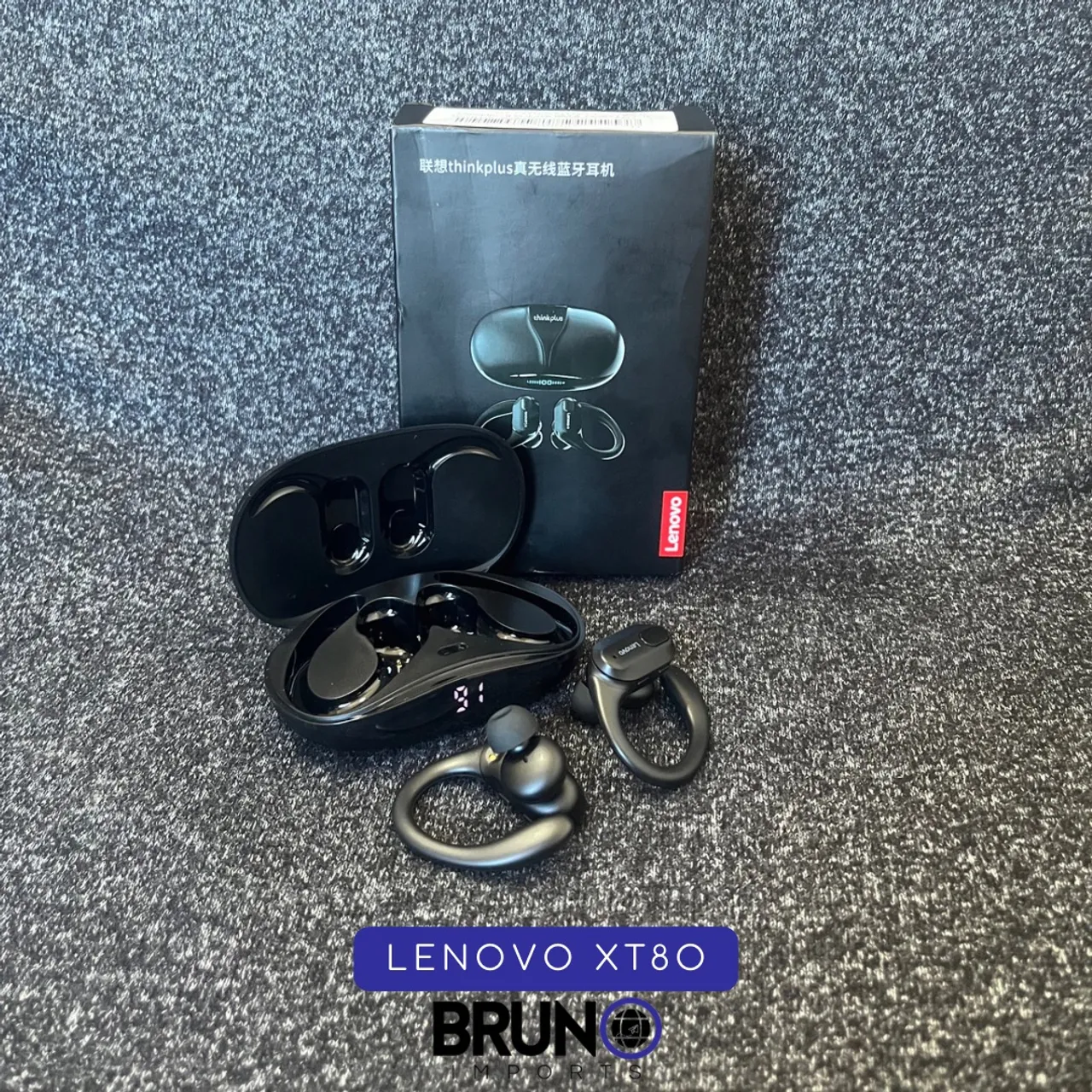 Fone de ouvido bluetooth Lenovo XT80