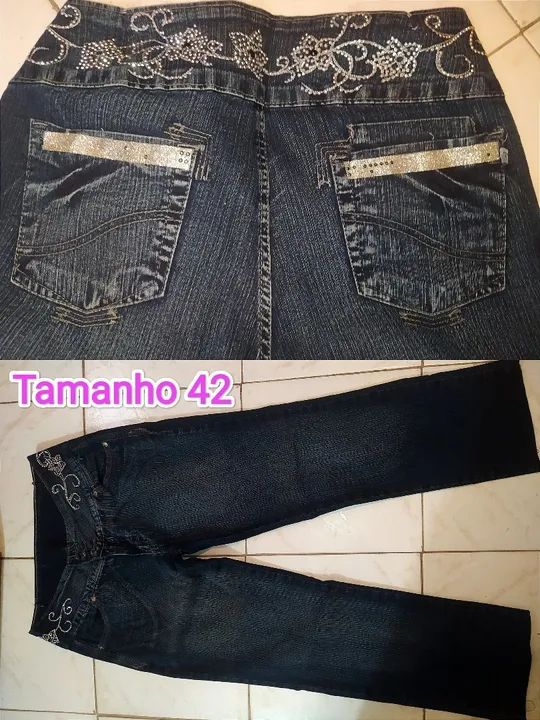 Lote de Calças Jeans - R$120 - Foto 3
