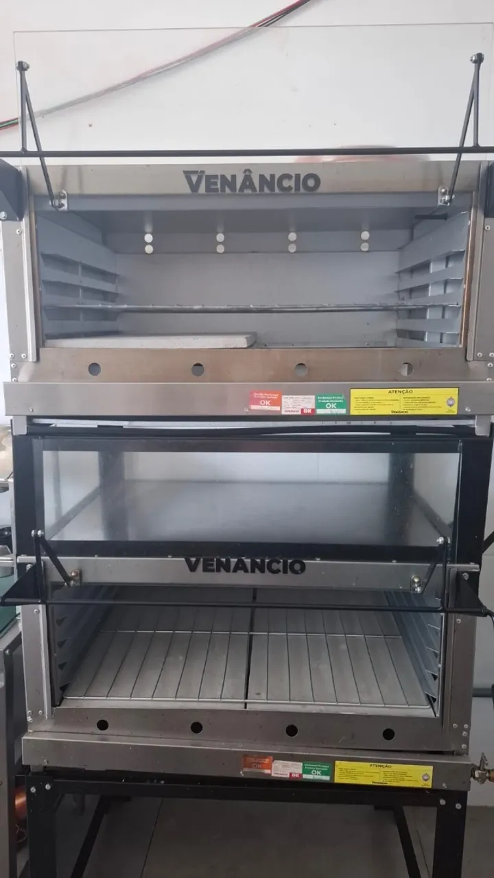 Forno industrial duplo a gás Venâncio