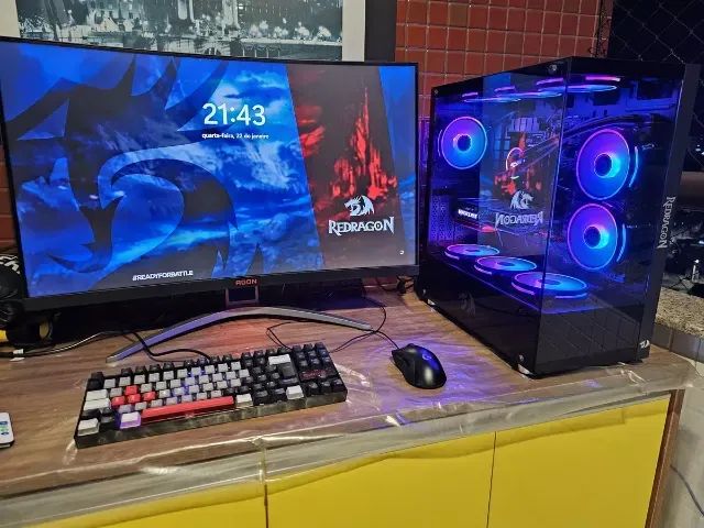 Pc Gamer Ryzen 5 7600x 1tb Rtx 3060 12gb + Monitor 32 Curvo