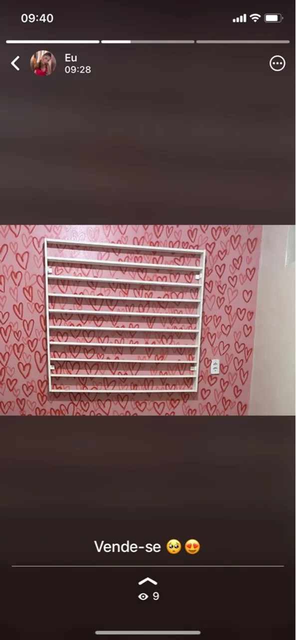 Prateleira de parede para decoração