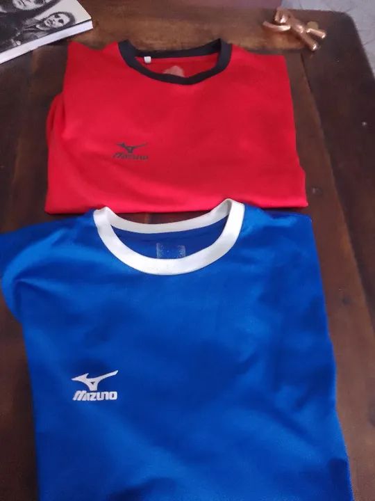 02 camisetas da Mizuno G em drayfit 