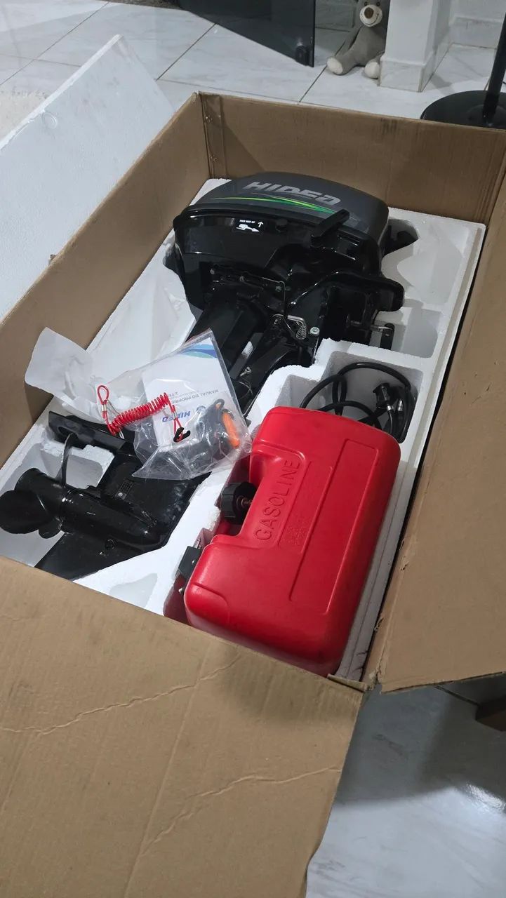 Motor de Popa Hidea (9.8 HP) Novo 2025 - Foto 4