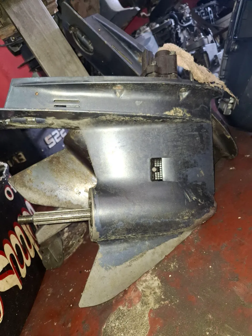 CARCAÇA DA RABETA MOTOR F90HP YAMAHA 4T