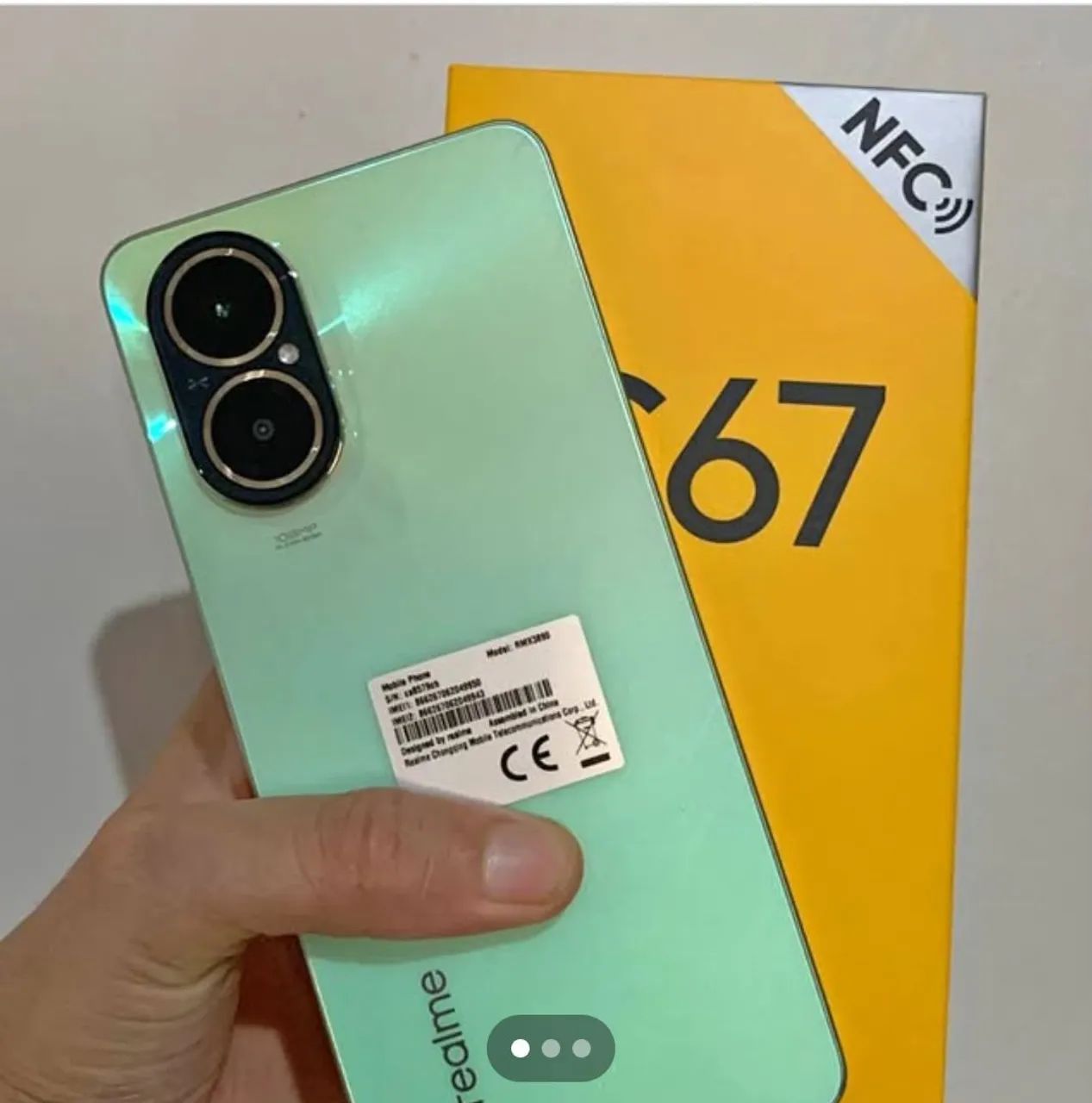 Realme C67 256 gb 8 de ram + 8 para expandir em ótimo estado com caixa 