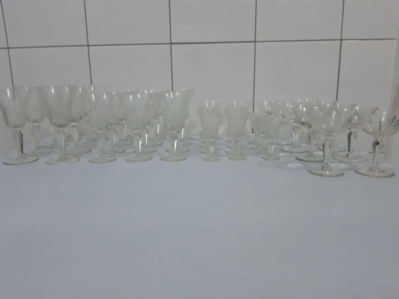 Conjunto de cristal relíquia  - Foto 4