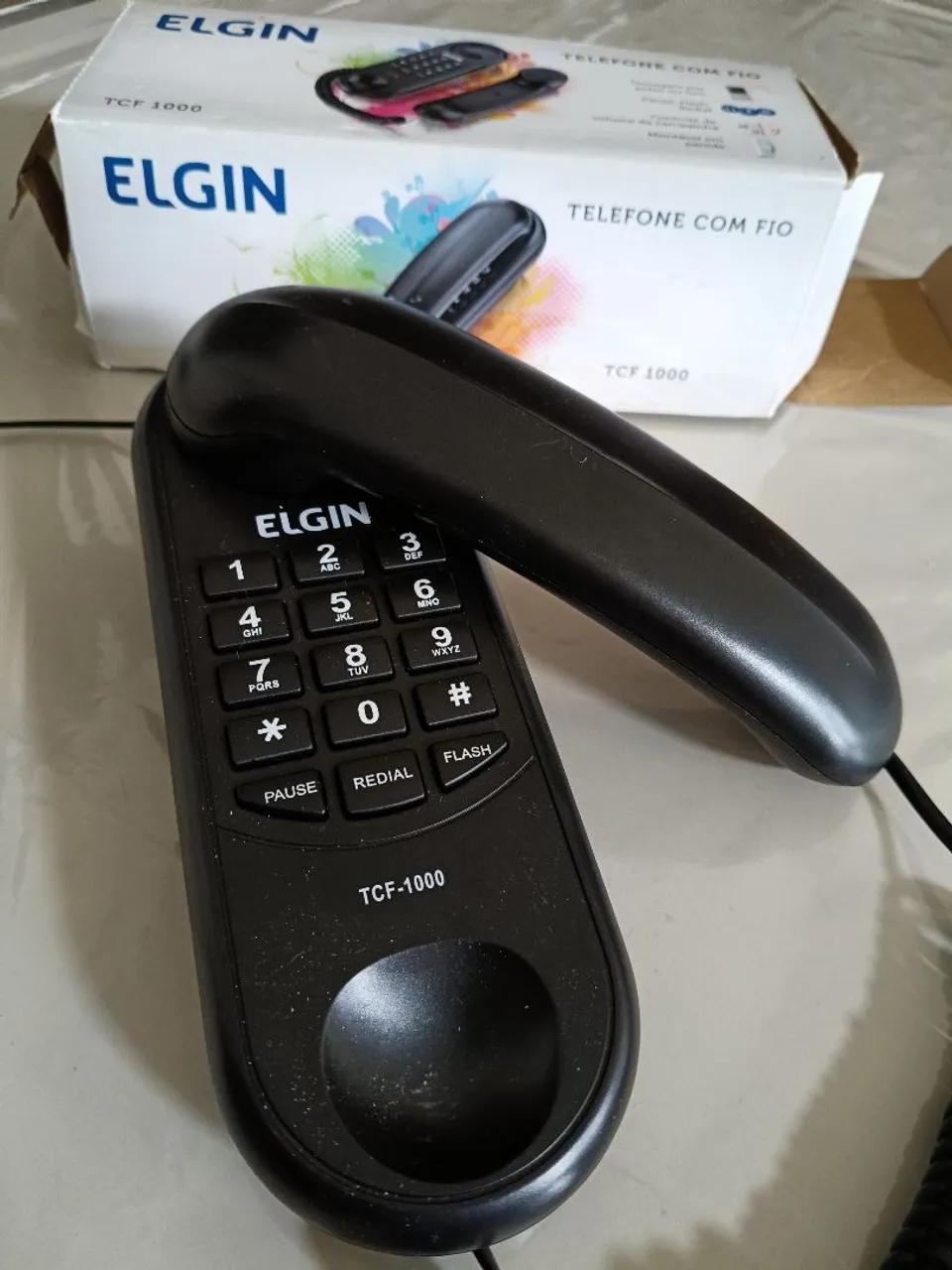 Telefone Fixo Elgin TCF-1000