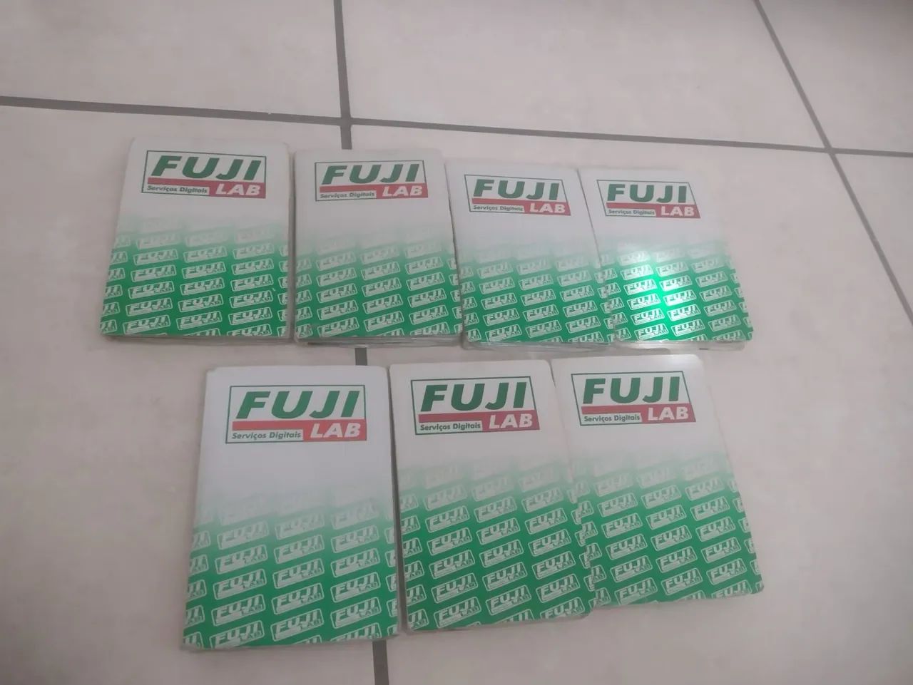 Jogo de álbuns de fotografias antigos fuji 7 ao todo 