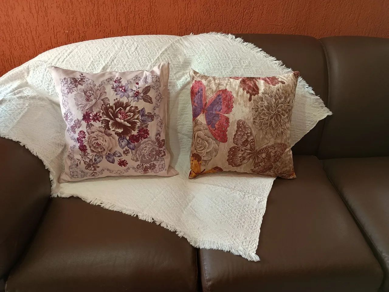 Par de Almofada Floral