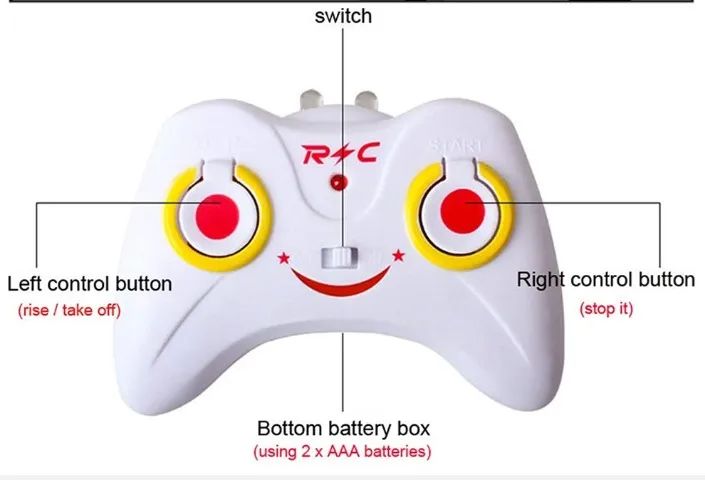 Helicóptero Voador Com Controle Remoto / Aeronave Que Acende A Mão - Foto 4