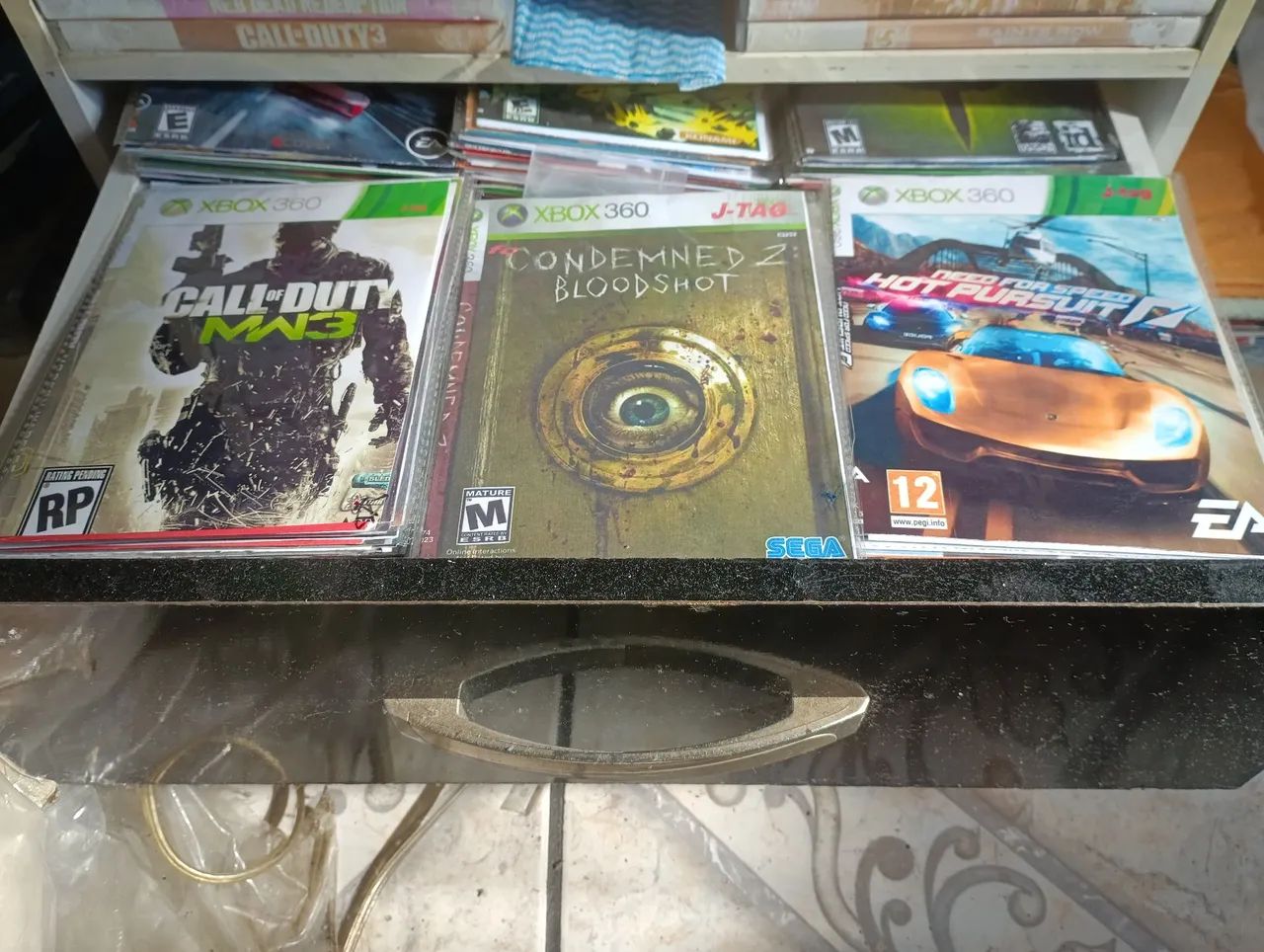 3 Jogos Xbox 360 - Call of Duty MW3, Condemned 2: Bloodshot e Need for Speed Hot Pursuit