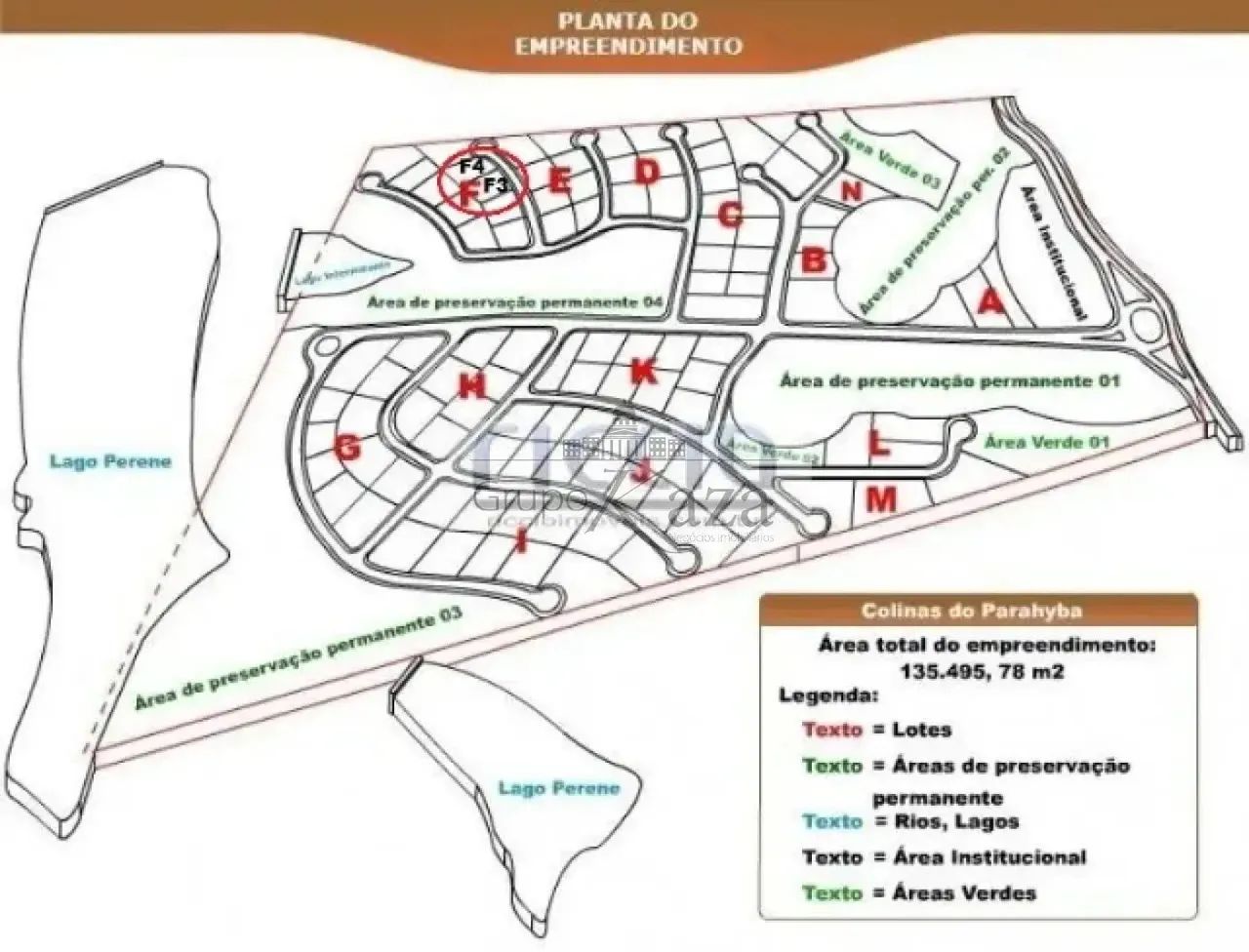 Terreno em condomínio - Condomínio Colinas do Parahyba - 1.087m². - Foto 12