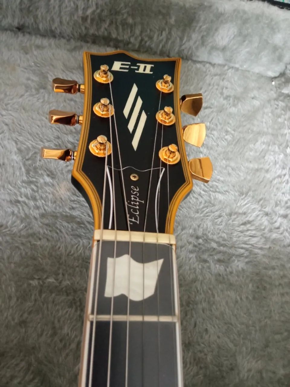 Guitarra ESP E-II Eclipse EII Vintage Black - Foto 3