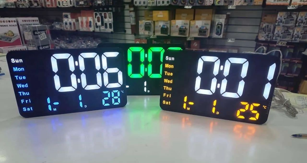 Promoção Relógio de Parede Digital - Fazemos Entregas 