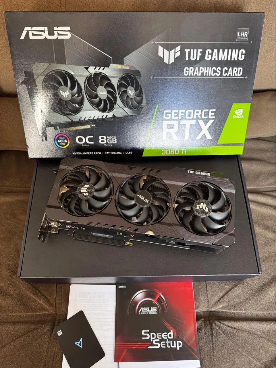RTX 3060ti ASUS TUFF 8GB impecável  - Foto 2